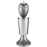 Hamilton Beach Professional Pro Retro Die-Cast Mixer for Milkshakes, Soda Fountain Drinks, Protein Shakes, Whipping Omelets and Pancake Batter, 28 Oz Cup (65120), Gray