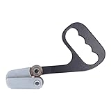 Metal Sheet Hand Pull Cutter, Thin Metal Plate and Plastic Cardboard Rolling Cutter Effortless Metal Nibbler - No Need Scissors Just Pull