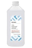 Amazon Brand - Solimo 70% Isopropyl Alcohol First Aid Antiseptic for Treatment of Minor Cuts and Scrapes, 32 Fl Oz (Pack of 1)