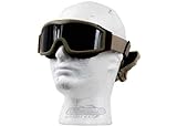 Lancer Tactical AERO Airsoft Tactical Safety Goggles - 3mm Dual Pane Lens, Anti-Fog Glasses for Hunting and Cycling - Includes 3 Lens Options, Color Khaki