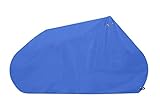 Goose Bicycle Cover Premium Grade Lockable Bike Cover - Heavy Duty 210D Waterproof Oxford Fabric - The Ultimate Cycle Protection - Black and Blue - Various, Including Twin/Double