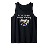 All I Need Is My Pride, My Pup, and my Cup - LGBT Dog Coffee Tank Top