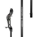 Signature Complete Universal Women's Lacrosse Stick - Metal Shaft - The Origin Lacrosse Stick - Attack, Middie, & Defense (Black/Black)