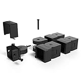 Fortress Inspire Railing Angle Brackets (Box of 4) (Black)
