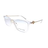 Michael Kors Captiva MK 4054 3105 Clear Metal Rectangle Eyeglasses 52mm