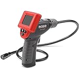 RIDGID 40043 Micro CA-25 Hand-Held Inspection Camera with 4' Cable, Borescope, Red