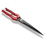 Galadim Hand Shears for Gardening or Sheep Shearing - Manganese Stainless Steel Topiary/Hedge Scissors for Pruning GD-010-Q