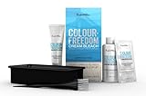 Knight & Wilson Color-Freedom Cream Hair Bleach. Ammonia-Free Formula Lifts up to 8 Shades. Protects & Repairs While Lightening. Complete bleaching kit including Tint Bowl & Brush