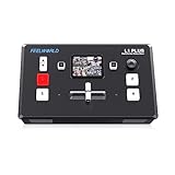 FEELWORLD L1 Plus Multi Camera Video Mixer Switcher with USB2.0 Recording PTZ Controller Chroma Key 4 HDMI Inputs USB3.0 Output Format 2 inch Touch Screen Real Time Production Live Streaming
