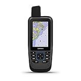 Garmin GPSMAP 86SC, Floating Handheld GPS with Button Operation, Preloaded BlueChart G3 Coastal Charts, Stream Boat Data From Compatible Chartplotters