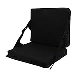 KIMI HOUSE Indoor & Outdoor Folding Chair Cushion, Boat Canoe Kayak Seat, Chair Cushion for Sports Events, Outing, Travelling，Hiking, Fishing