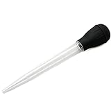 Chef Craft Classic Baster with Clear Tube, 11.5 inches in Length, Black