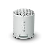 Sony SRSXB100/H Bluetooth Portable Speaker, Light Gray, Unisex
