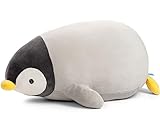 KAMBAH Weighted Stuffed Animals | 3 lbs Weighted Plush Penguin | 21' Weighted Stuffed Animals for Anxiety and Stress Relief | Giant Weighted Plushie Toy for Boys Girls Adults | Sensory Toys and Gifts