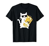 Cat Playing Euphonium T-Shirt