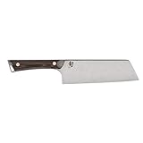 Shun Cutlery Kanso Asian Utility Knife 7', Narrow, Straight-Bladed Kitchen Knife Perfect for Precise Cuts, Ideal for Preparing Stir Fry, Handcrafted Japanese Knife