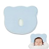 Children's Pillow Bear Shape Pillow, Soft and Breathable Вaby Pillows for Memory Foam SΙееping Ergonomic Design Washable, Suitable for Decoration and as a Gift for Your Child (Blue)