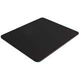 Belkin Large Mouse Pad, 8 Inch by 9 Inch, for Computer or Gaming Mouse Pad, Non-slip Base, Neoprene Backing and Jersey Surface for Smooth Mouse Control and Pinpoint Accuracy (Black)