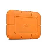 LaCie Rugged SSD 1TB, External SSD, USB-C, Thunderbolt 3, Extreme Water and 3m Drop Resistance, Mac, PC (STHR1000800)