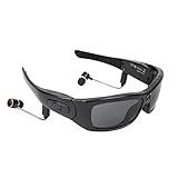 Bluetooth Sunglasses Camera Full HD 1080P Video Sunglasses Sports Action Camera with Polarized UV Protection Safety Lenses, Great Gift for Family and Friends