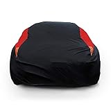 MORNYRAY Waterproof All Weather Windproof Snowproof UV Protection Outdoor Indoor Full car Cover, Universal Fit for Sedan (Length 194-206 inch)