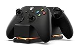 PowerA Dual Charging Station for Xbox - Black, Wireless Controller Charging, Charge, Rechargeable Battery, Xbox Series X|S, Xbox One - Xbox Series X