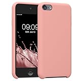 kwmobile TPU Silicone Case Compatible with Apple iPod Touch 6G / 7G (6th and 7th Generation) - Case Soft Flexible Protective Cover - Rose Gold Matte