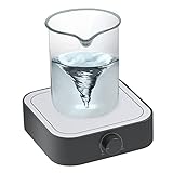 WEST TUNE 3000rpm Magnetic Stirrer Mixer with Stir Bar, Brushless DC Motor Max 3000ml Magnetic Stir Plate Mixer Black-White（No Hot)