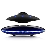 RUIXINDA Magnetic Levitating Bluetooth Speaker, Levitating UFO Speakers with LED Lights, 360 Degree Rotation,Wireless Floating Speakers for Home Office Decor Cool Tech Gadgets,Creative Gifts