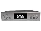 PROSCAN Under Cabinet Clock Radio, Music System with Bluetooth Streaming and FM Radio