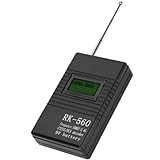 RK560 Mini Radio Frequency Counter Meter,50MHz-2.4GHz Radio Frequency Counter with CTCSS/DCS Decoder,Portable Handheld Frequency Counter Meter,1K / 0.1K.