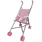 Dimian Foldable Doll Buggy - Kids Pretend Play, Ages 3+
