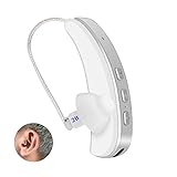 LESIBO Hearing Aids for Seniors Rechargeable With Noise Cancelling,Over The Counter Hearing Aids for Adults,OTC Hearing Aid Severe Hearing Loss,Ear Amplifier for Hearing Amplifiers(Left Ear Only)