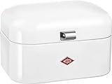 Wesco Single Grandy – German Designed - Steel bread box for kitchen / storage container, White