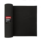 CASOMAN Professional Tool Box Liner and Drawer Liner - 16 inch (Wide) x 6 feet (Long), Non-Slip,Black