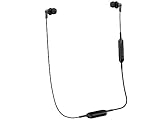 Panasonic Bluetooth Earbud Headphones with Microphone, Call/Volume Controller and Quick Charge Function - RP-HJE120B-K - in-Ear Headphones (Black)