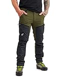 RevolutionRace Men’s GP Pro Pants, Durable and Ventilated Pants for All Outdoor Activities, Dark Olive, 2XL
