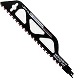 XPECIAL 12 inch Carbide Saw Blade - Masonry Buster, Reciprocating Saw Blades for Cutting Concrete Cement Blocks, Wood, Masonry Demolition of Bricks, Power Tool Accessories