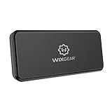 WixGear Magnetic Phone Car Mount, Universal Stick On Rectangle Flat Dashboard Magnetic Car Mount Holder, for Cell Phones and Mini Tablets -Extra Strong with 10 Magnets!
