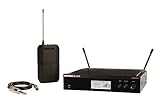 Shure BLX14R UHF Wireless System - Perfect for Guitar and Bass with 1/4 Jack - 14-Hour Battery Life, 300 ft Range | Includes 1/4' Jack Instrument Cable & Single Channel Rack Mount Receiver | H9 Band