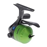Lew's Crappie Thunder Underspin Fishing Reel, 4.3:1 Gear Ratio, Right or Left-Hand Retrieve, Crappie Thunder Green