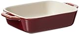 Staub 40511-881 Rectangular Dish, Copper, 5.5 x 4.3 inches (14 x 11 cm), Ceramic Gratin Dish, Oven, Microwave Safe