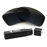 IKON LENSES Replacement Lenses For Von Zipper Kickstand (Polarized) - Fits VonZipper Kickstand Sunglasses (Black)