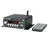 Kinter K2024BT Tripath Class T 30 Watt Digital Amplifier Bluetooth 5.0 Stereo Digital Receiver Mini Hi-Fi for Home TV DIY Office Auto Audio with Remote and 12VDC Power Supply