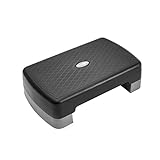 Yes4All Aerobic Exercise Step Platform with Adjustable Risers for Home Gym Fitness Workout
