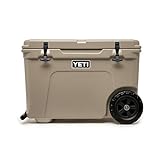 YETI Tundra Haul Portable Wheeled Cooler, Tan