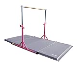 Z ATHLETIC Kip Bar and Folding Gymnastics Mat, 4 Ft x 6 Ft x 2 in