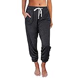 AUTOMET Baggy Sweatpants for Women with Pockets-Lounge Womens Pajams Pants-Womens Running Joggers Fall Clothes Outfits 2022 BlackGrey