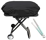 ZBXFCSH Heavy Duty Grill Cover Fits for Coleman Roadtrip LX/LXX/ LXE/285 and Smoke Hollow 205 Grills, All Weather