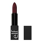 e.l.f. O Face Satin Lipstick, Richly Pigmented, Nourishing & Long-Lasting Creamy Lipstick, Infused With Jojoba, Vegan & Cruelty-Free, Smolder